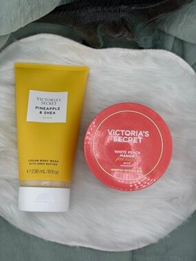 Victoria’ Secret Creamy Body Wash and Whipped Body Scrub Set | NWT SEALED